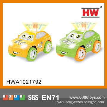 Hot sale funny plastic cartoon battery operated mini toy cars